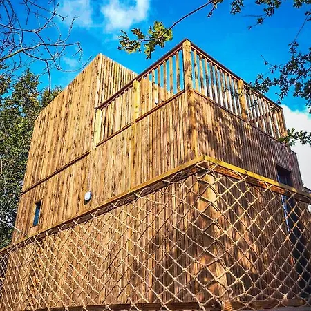 Domaine Construction Bois Sur Pilotis Dans Chenaie Proche Ocean Σπίτι διακοπών Talais