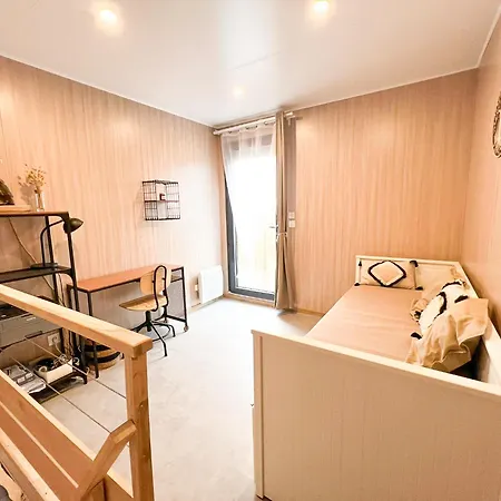 Prázdninový dům Domaine Construction Bois Sur Pilotis Dans Chenaie Proche Ocean